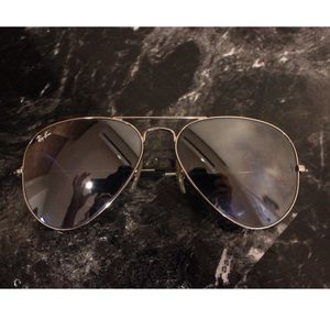Ray-Ban Silver Mirror Aviators